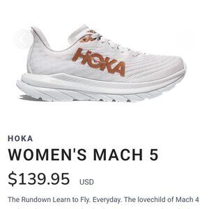 Womens Hokas Mach 5